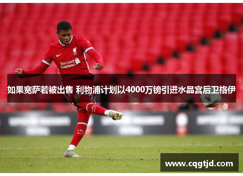如果宽萨若被出售 利物浦计划以4000万镑引进水晶宫后卫格伊